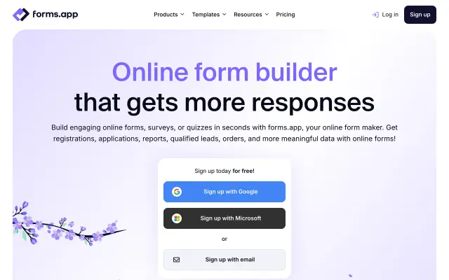 Forms.app preview
