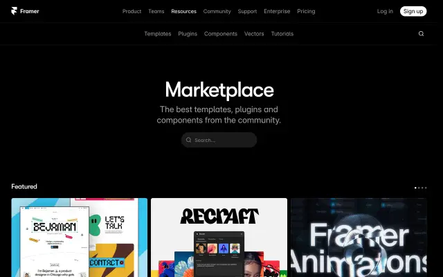 Framer Store preview