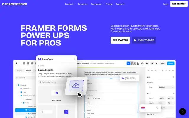 FramerForms preview