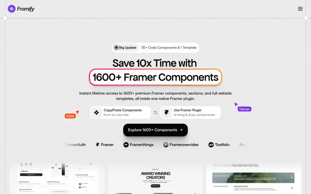 Framify preview