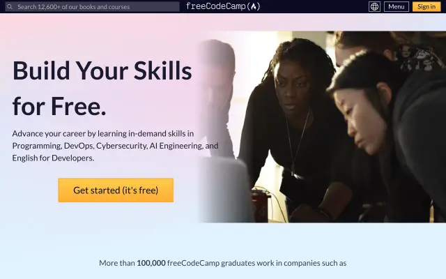 freeCodeCamp preview