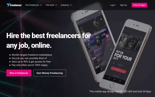 Freelancer preview