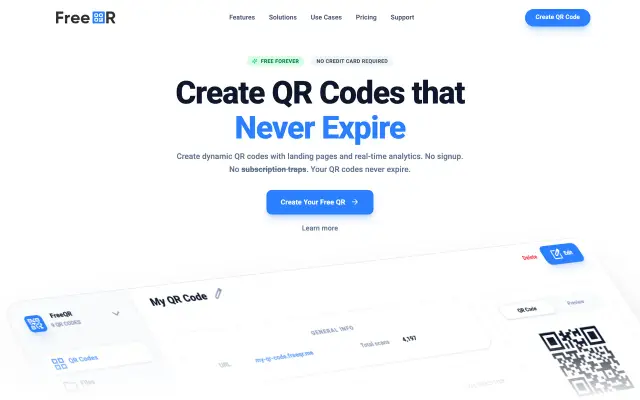FreeQR preview