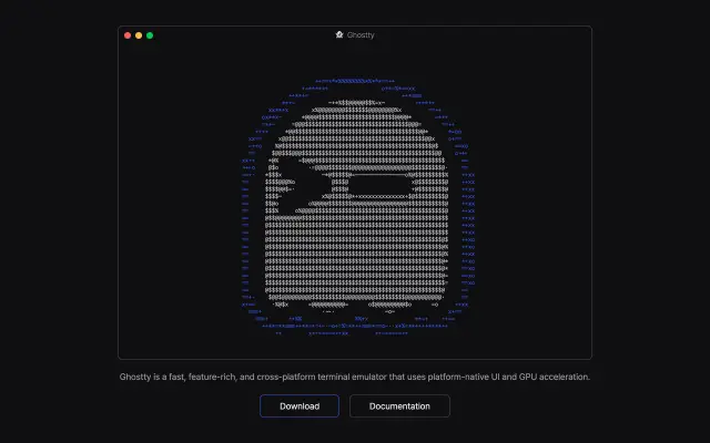Ghostty preview