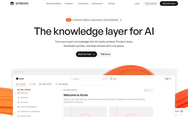 GitBook preview