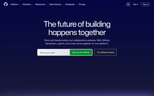 GitHub preview