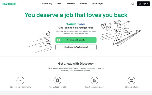 Glassdoor preview