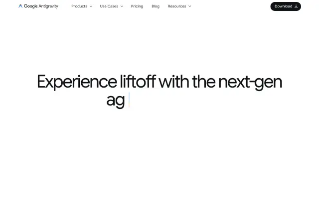 Google Antigravity preview