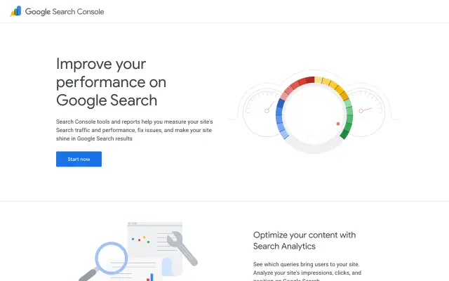 Google Search Console preview