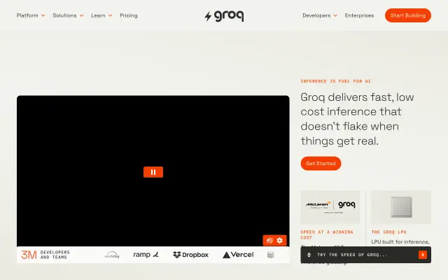 Groq preview