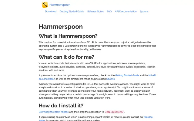 Hammerspoon preview