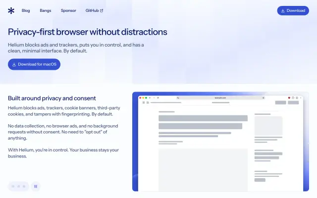 Helium preview