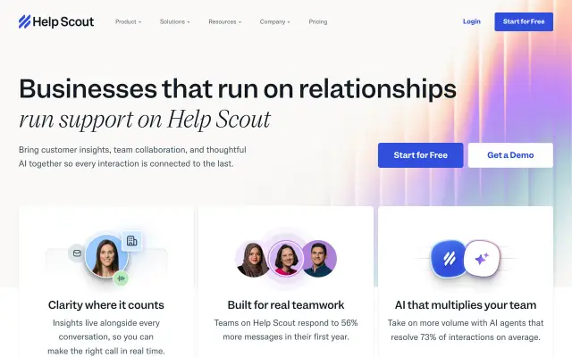 Help Scout preview