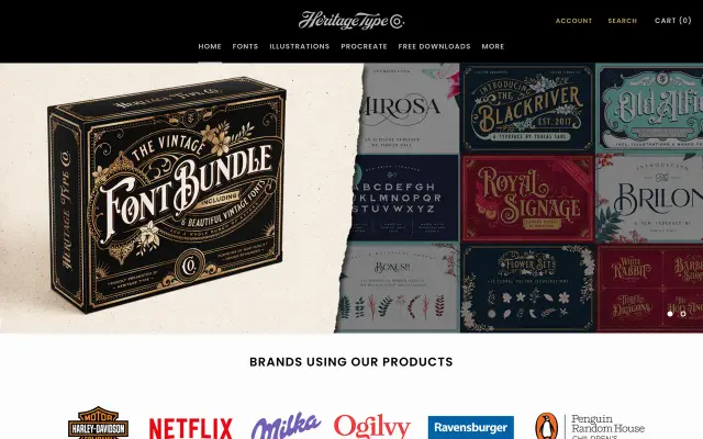 Heritage Type Co. preview