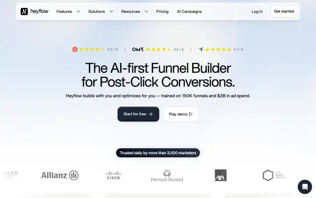 Heyflow preview