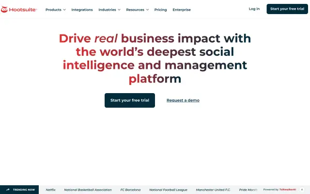 Hootsuite preview