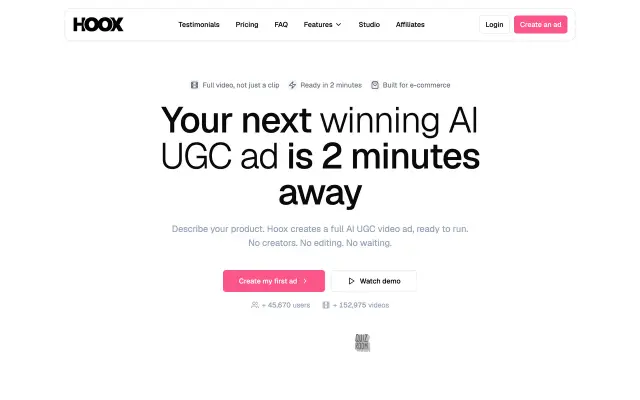 Hoox preview