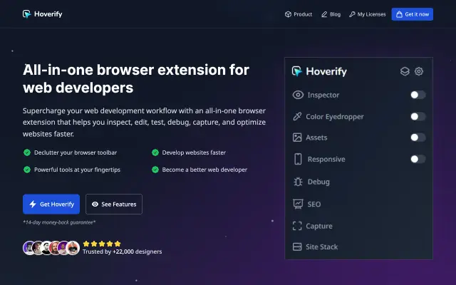 Hoverify preview