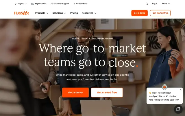 HubSpot preview