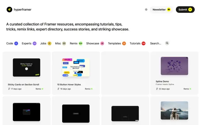 HyperFramer preview