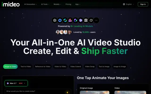 iMideo preview