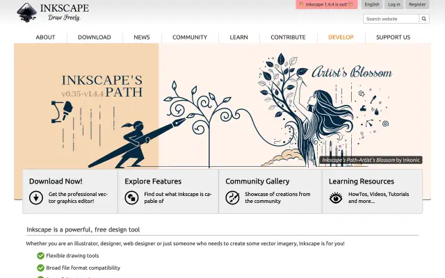 Inkscape preview