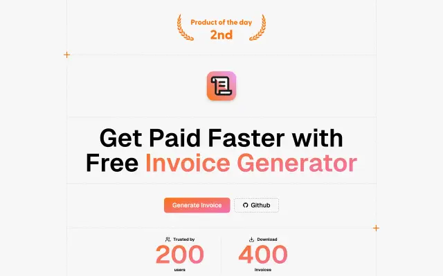 Invoice Generator preview