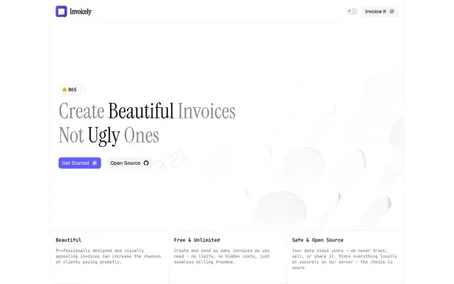 Invoicely preview