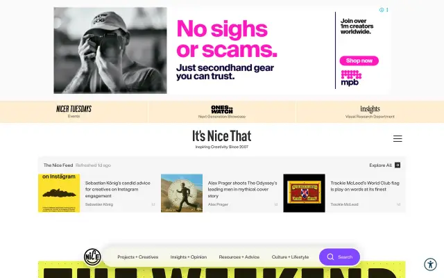 It's Nice That preview