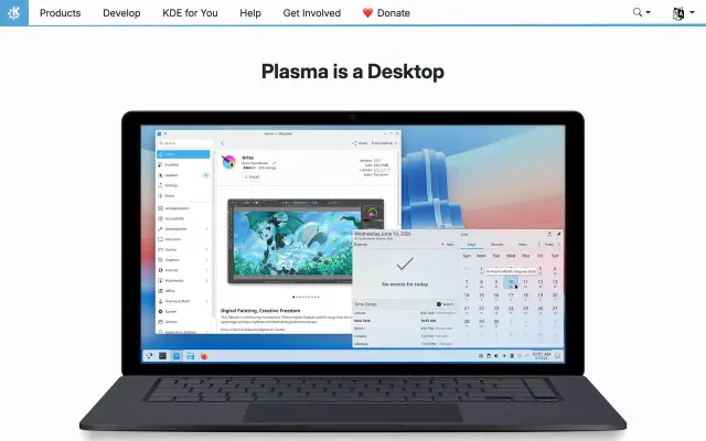 KDE Plasma preview