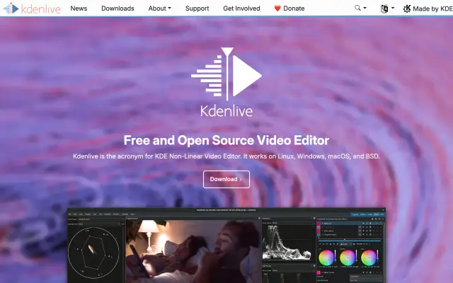 Kdenlive preview