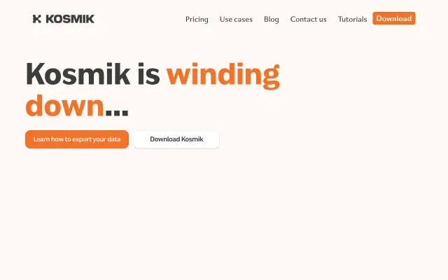 Kosmik 3 preview