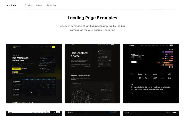 Landings preview