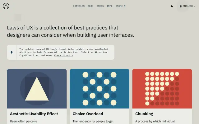 Laws of UX preview