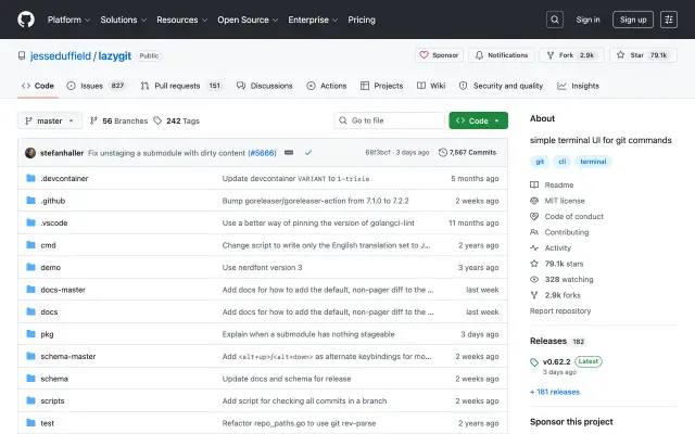Lazygit preview