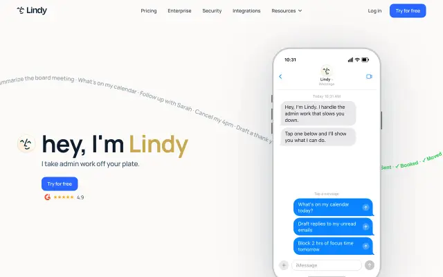 Lindy preview