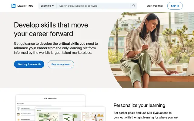 LinkedIn Learning preview