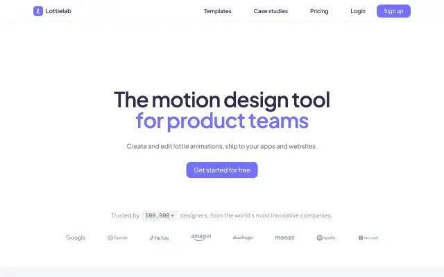 Lottielab preview