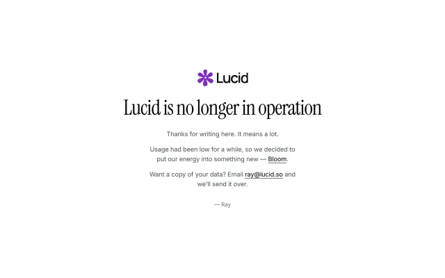 Lucid preview