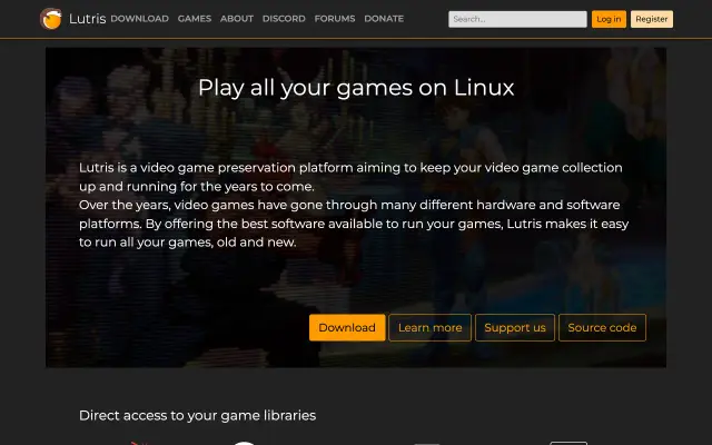 Lutris preview