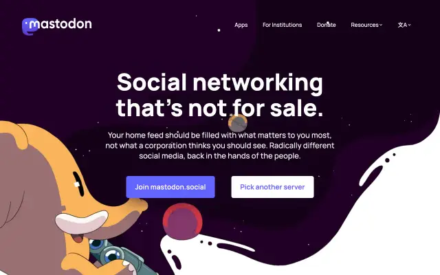 Mastodon preview