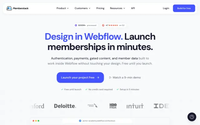 Memberstack preview