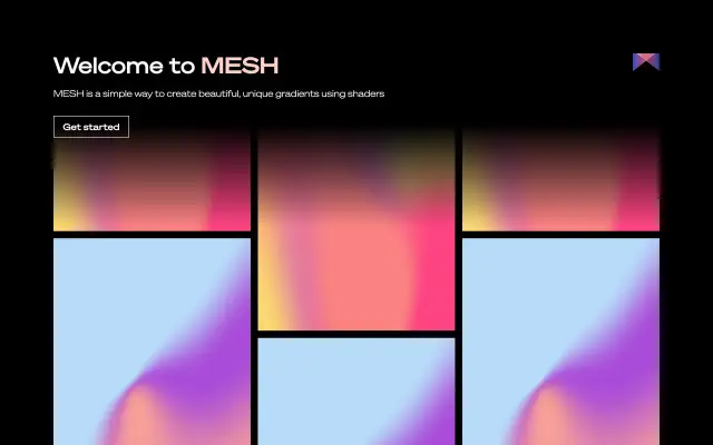 Mesh Gradients preview