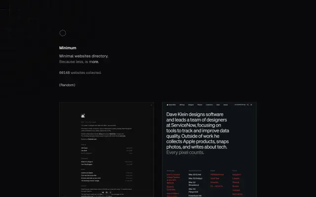 Minimum preview