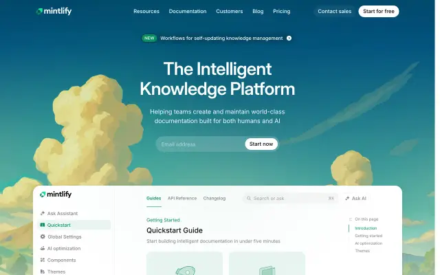 Mintlify preview