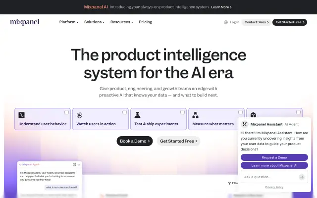 Mixpanel preview