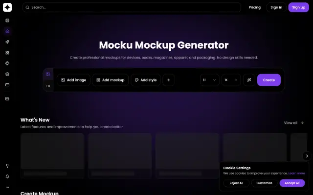 Mocku preview