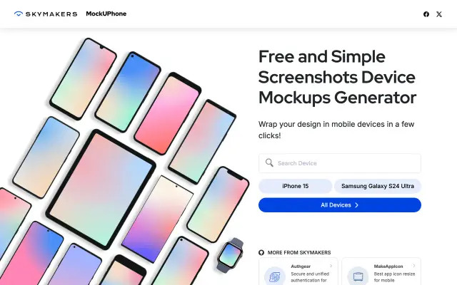 MockuPhone preview