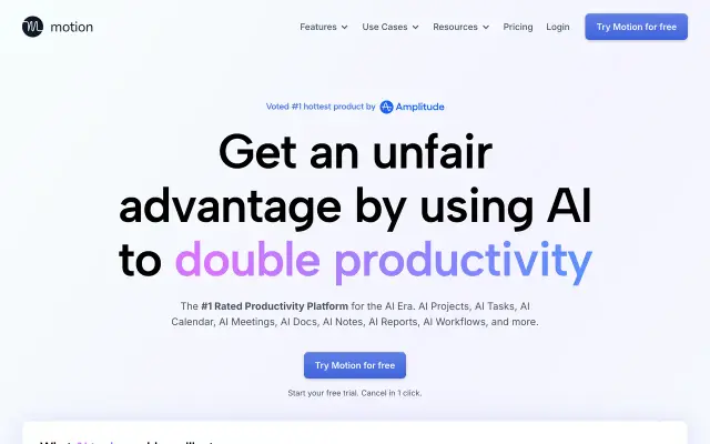 Motion App preview