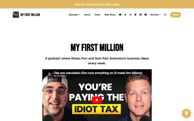 My First Million preview